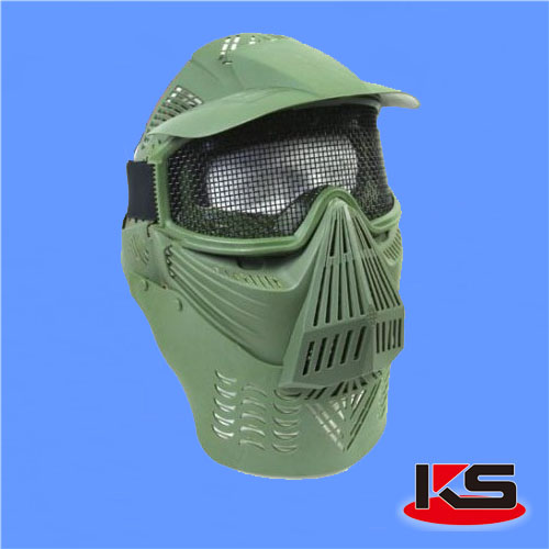 Airsoft-Plastic deformation of magic steel mesh high protection version